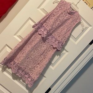 Beautiful lavender lace dress